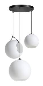 Suspension Orb Opal Blanc