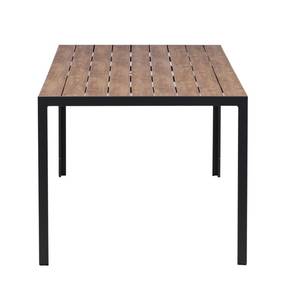 Table de jardin Break Marron - Métal - 90 x 74 x 205 cm