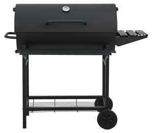 Chariot de barbecue Armento Noir - Métal - 108 x 95 x 61 cm