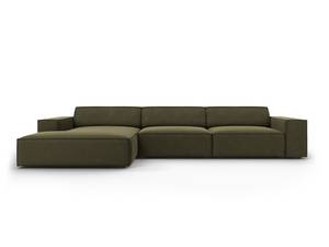 Ecksofa JODIE 4 Sitzplätze Grün