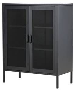 Vitrinenschrank MISHA SC80 2D Schwarz