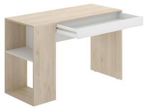 Schreibtisch INES Beige - Holzwerkstoff - 50 x 74 x 115 cm