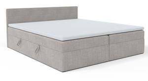 Boxspringbett Doppelbett Verdig Hellgrau - Breite: 160 cm