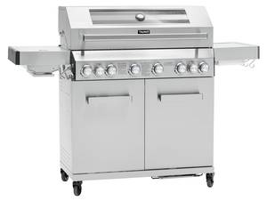 Gasgrill PLATINUM YAMARA 6+2 Silber - Metall - 159 x 117 x 55 cm