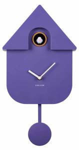 Horloge à pendule violet Mauve