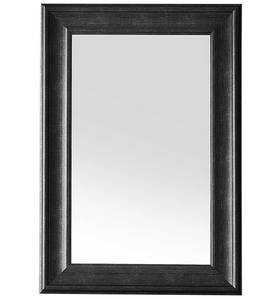 Miroir LUNEL Noir - Matière plastique - 60 x 90 x 3 cm