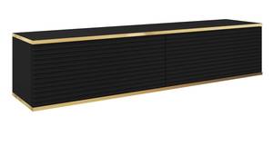 Fernsehtisch ORO MDF RTV135 Schwarz - Gold