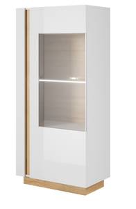 Armoire vitrine ARCO 72 LED Blanc