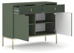 Sideboard Lido Grün - Holzwerkstoff - 105 x 83 x 39 cm