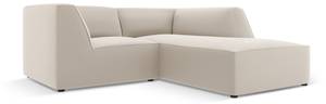 modulares Ecksofa RUBY 3 Sitzplätze Reinweiß