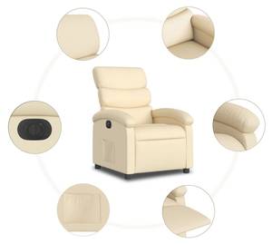 Fauteuil inclinable électrique 3032262-4 Crème