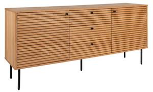 Sideboard Kyoto Braun - Holz teilmassiv - 150 x 74 x 40 cm