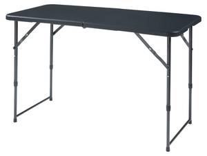 Table de camping pliante Adelfia Noir