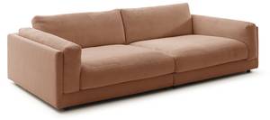 Big Sofa RAINA Braun - Breite: 294 cm - Textil