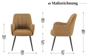 Esszimmerstuhl Thomas 2er-Set Cremeweiß