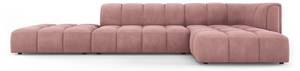 modulares Ecksofa SERENA 5 Sitzplätze Pink