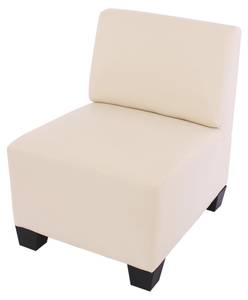 Modular 4-Sitzer Lyon Beige - Kunstleder - 258 x 76 x 72 cm