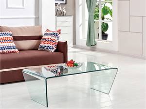 Table basse SUZANA Verre - 60 x 40 x 120 cm