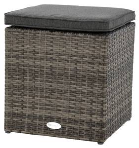 Gartenhocker MAYARI Terre d'ombre Metall - 42 x 47 x 42 cm