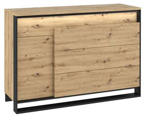 Kommode QUANT Braun - Holzwerkstoff - 90 x 130 x 41 cm