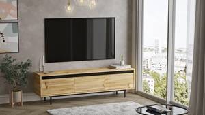 Meuble tv LUVIO RTV160 3D Beige