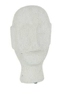 Figur Zement Weiß - Stein - 7 x 20 x 12 cm