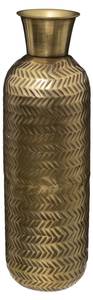 Hohe Vase NIGHT, 45 cm, golden Gold - Metall - 15 x 45 x 15 cm