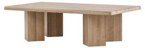 Couchtisch Lillehammer Braun - Holz teilmassiv - 80 x 40 x 140 cm