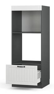 Mikrowellenschrank Fame-Line 38580 Anthrazit - Weiß