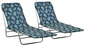 Chaise longue Métal - 55 x 24 x 182 cm