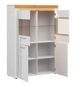 Vitrinenschrank Horton Beige - Holzwerkstoff - 119 x 166 x 42 cm