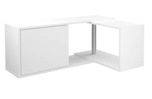 Étagère Flex Blanc - Bois manufacturé - 26 x 36 x 125 cm