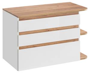 Schrank unter waschbecken PLATINUM CUW9 Weiß - Holzwerkstoff - Kunststoff - 94 x 64 x 50 cm