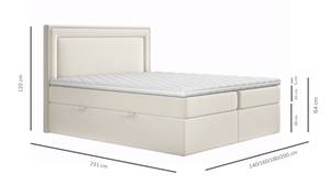 Boxspringbett Annecy Premium Breite: 160 cm