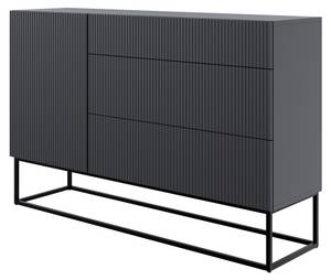 Veldio Sideboard mit Schubladen Schwarz