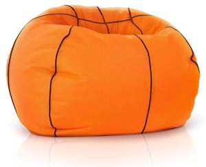 Pouf gaming basket 110cm - 300L Orange - 110 x 110 x 110 cm