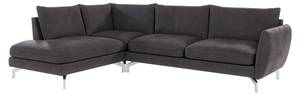 Ecksofa Avanti, 6-Sitzer Grau - Massivholz - Textil - Holz teilmassiv - 277 x 87 x 200 cm