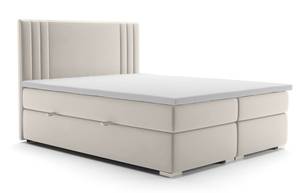 Boxspringbett MORI Beige - Breite: 140 cm - H4