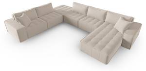 modulares U-Formsofa MIKE 8 Sitzplätze Beige