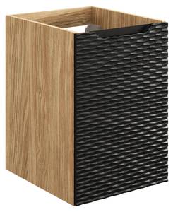 Armoires latérales OCEAN SCAB40 1D Noir - Bois manufacturé - Matière plastique - 40 x 57 x 46 cm