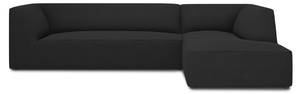 Ecksofa RUBY 4 Sitzplätze Schwarz