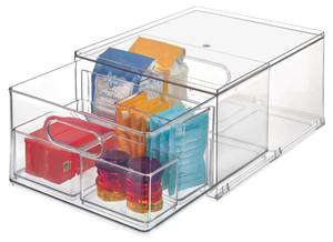 Conteneur de stockage HOME EDIT Matière plastique - 27 x 20 x 35 cm