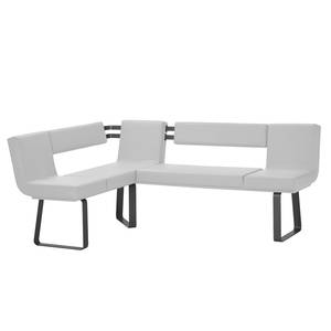 Banc d'angle Chacigo Blanc / Noir