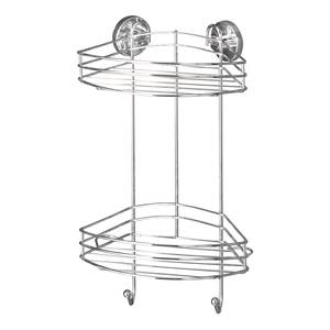 Hoekdoucherek Boro Vacuum-Loc staal - chroomkleurig