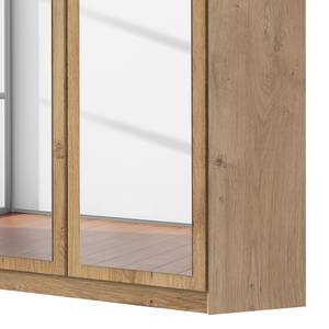 Armoire d'angle MOKA 10 niches chêne