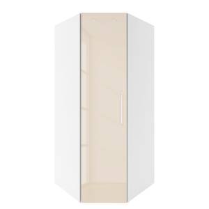 Armoire d'angle KSW Couleur latte macchiato brillant