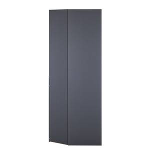 Armoire d'angle Brooklyn II Gris graphite - Hauteur : 236 cm