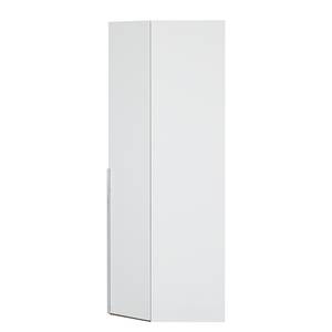 Armoire d'angle Brooklyn I Blanc polaire - Hauteur : 216 cm