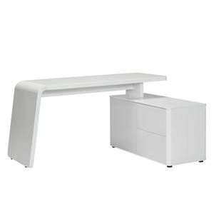 Scrivania ad angolo CSL 465E Bianco - Bianco