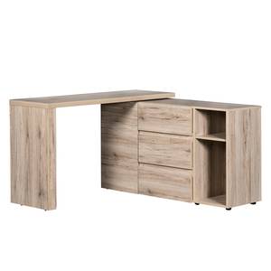 Bureau d'angle CU-Libre Function Imitation chêne Sanremo